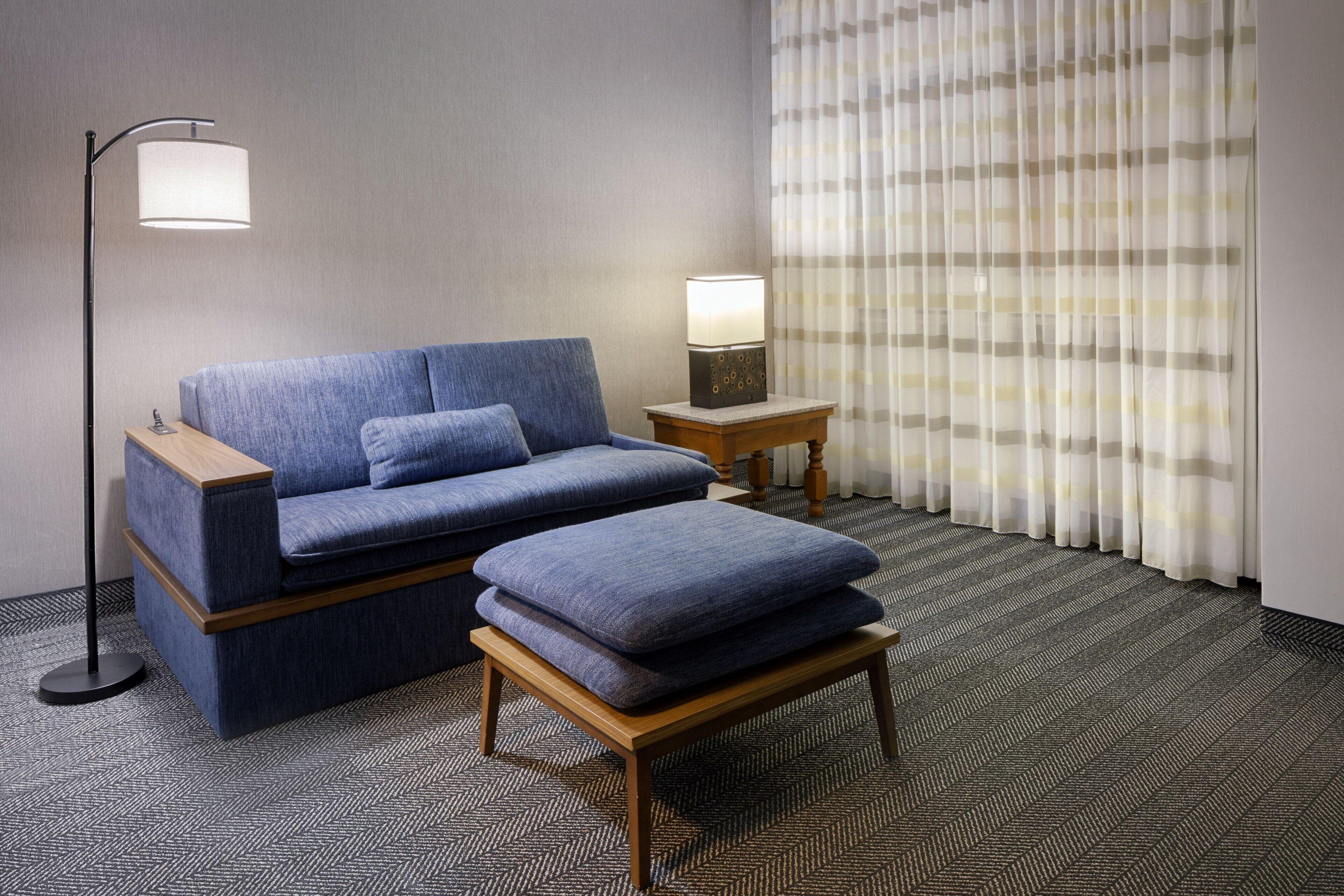 One-Bedroom Queen Suite Two Queen Beds Bathtub Sofa Bed Mobility Access or Hearing Accessible